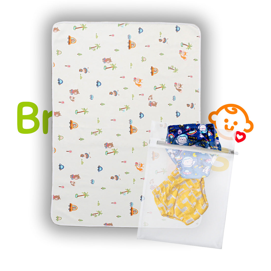 Pack Bolsa de Lavado + Protector Impermeable 👶🦄